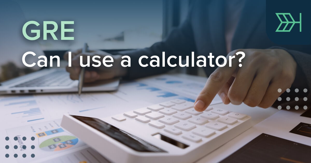 can use calculator on gre