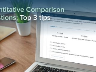 Quantitative Comparison Questions: Top 3 Tips