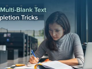 GRE Multi-Blank Text Completion Tricks